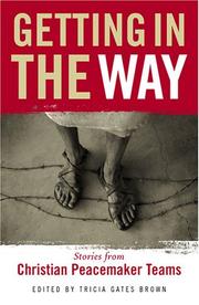 Cover of: Getting in the way by edited by Tricia Gates Brown.