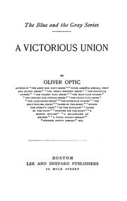 Cover of: A victorious union