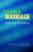 Cover of: Monday Marriage