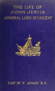Cover of: The life of John Jervis by Walter Vernon Anson