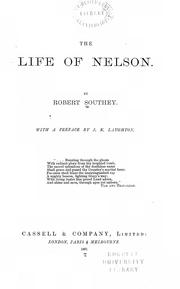 Cover of: The life of Nelson by Robert Southey