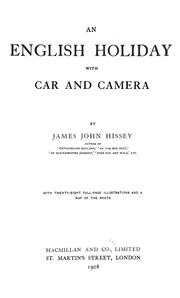 Cover of: An English holiday with car and camera