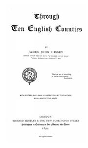 Cover of: Through ten English counties by James John Hissey