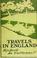 Cover of: Travels in England