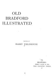 Cover of: Old Bradford illustrated