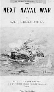 Cover of: The next naval war