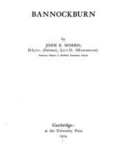 Cover of: Bannockburn by John Edward Morris