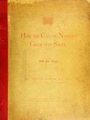 Cover of: How the city of Norwich grew into shape ... by W. H. Hudson