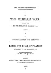 Two historic dissertations by William Belsham