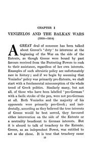 Cover of: The victory of Venizelos: a study of Greek politics, 1910-1918