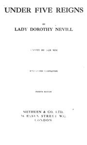 Cover of: Under five reigns by Nevill, Dorothy Lady