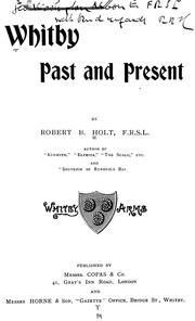 Cover of: Whitby, past and present