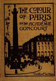 Cover of: The colour of Paris: historic, personal & local