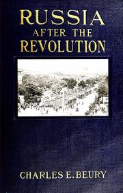 Cover of: Russia after the revolution