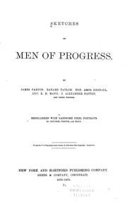 Cover of: Sketches of men of progress