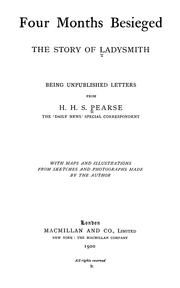 Cover of: Four months besieged by Henry H. S. Pearse