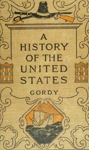 Cover of: A history of the United States: With many illustrations and maps.