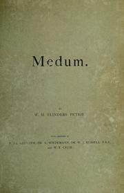 Medum by W. M. Flinders Petrie