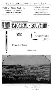 Cover of: Historical souvenir of Cobleskill, N.Y. ...