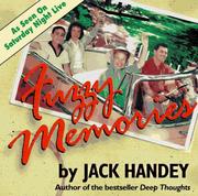 Cover of: Fuzzy memories by Jack Handey