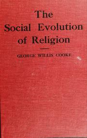 Cover of: The social evolution of religion