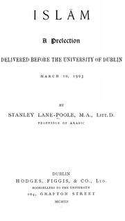 Cover of: Islam | Stanley Lane-Poole