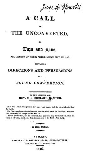A call to the unconverted by Richard Baxter