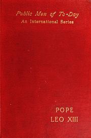 Cover of: Pope Leo XIII by Justin McCarthy
