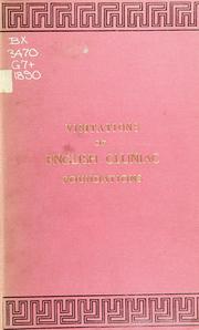 Cover of: Visitations of English Cluniac foundations: in 47 Hen. III. (1262), 3 & 4 Edw. I. (1275-6), & 7 Edw. I. (1279)