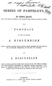 Cover of: A series of pamphlets