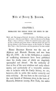 Cover of: The life of Henry Bidleman Bascom...: late Bishop of the Methodist Episcopal Church, South