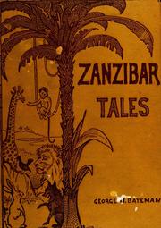 Cover of: Zanzibar tales told by natives of the east coast of Africa by George W. Bateman