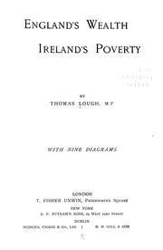 England's wealth, Ireland's poverty by Thomas Lough