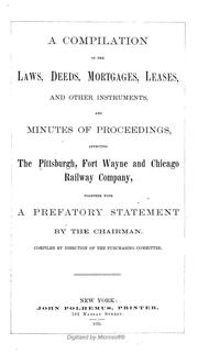 A Compilation of the Laws, Deeds, Mortgages, Leases, and Other Instruments .. by J. F. D. Lanier