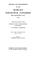 Cover of: History and proceedings of the World's insurance congress, San Francisco, Cal., 1915, under the auspices of the Panama-Pacific international exposition. W. L. Hathaway, commissioner, with a review of preliminary events from 1910-1915