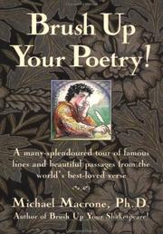 Brush up your poetry! by Michael Macrone