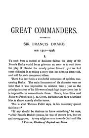 Cover of: Dewey and other great naval commanders: a series of biographies