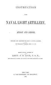 Cover of: Instruction for naval light artillery: afloat and ashore