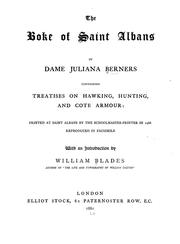 Cover of: The boke of Saint Albans