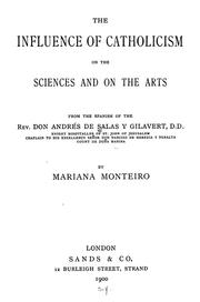 Cover of: The influence of Catholicism on the sciences and on the arts.