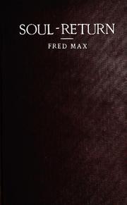 Soul-return by Fred Max