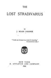 Cover of: The lost stradivarius by John Meade Falkner