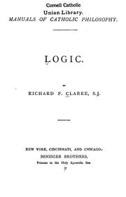 Cover of: Logic