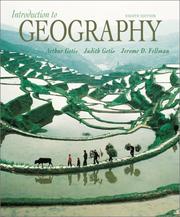 Cover of: Introduction to Geography | Arthur Getis