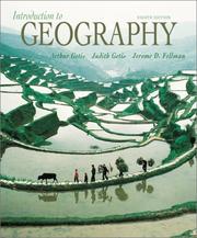 Cover of: Introduction to Geography by Arthur Getis, Judith Getis, Jerome Donald Fellmann, Jerome Fellmann