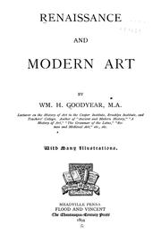 Cover of: Renaissance and modern art