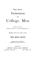 Cover of: Three minute declamations for college men