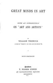 Cover of: Great minds in art. by William Edwards Tirebuck