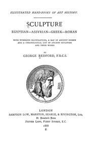 Cover of: Sculpture, Egyptian--Assyrian--Greek--Roman by George Redford