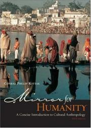 Cover of: Mirror for Humanity by Conrad Phillip Kottak, Conrad Phillip Kottak